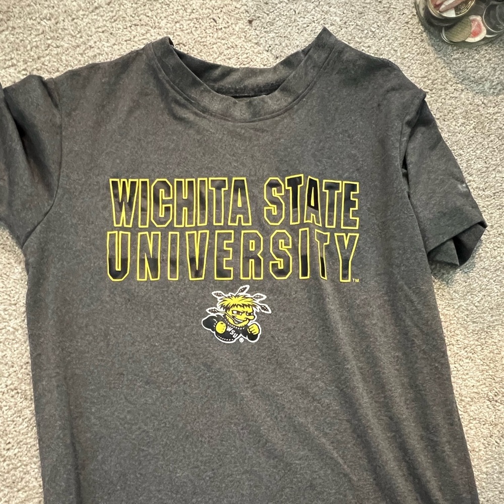 Wichita State University athletic material t shirt. Like new